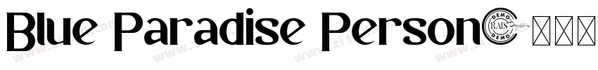Blue Paradise Person字体转换